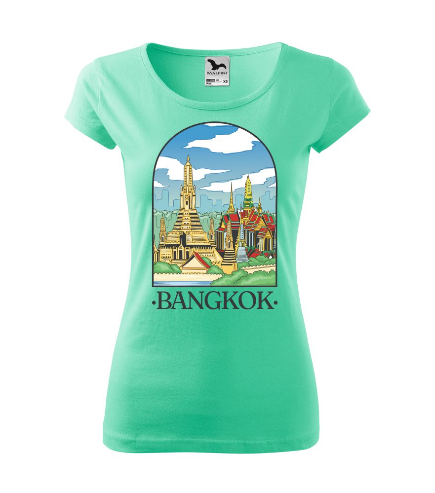 Tričko s potlačou Bangkok