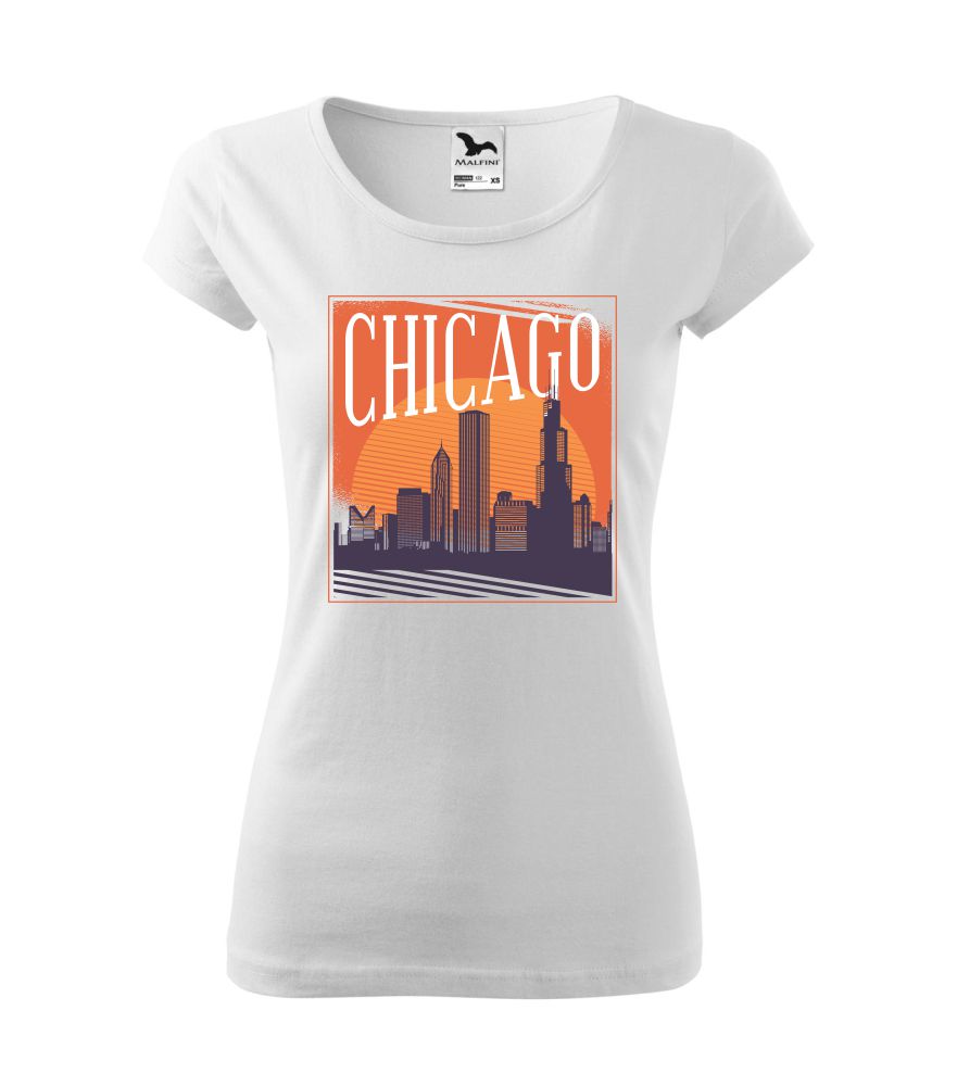 Tričko s potlačou Chicago