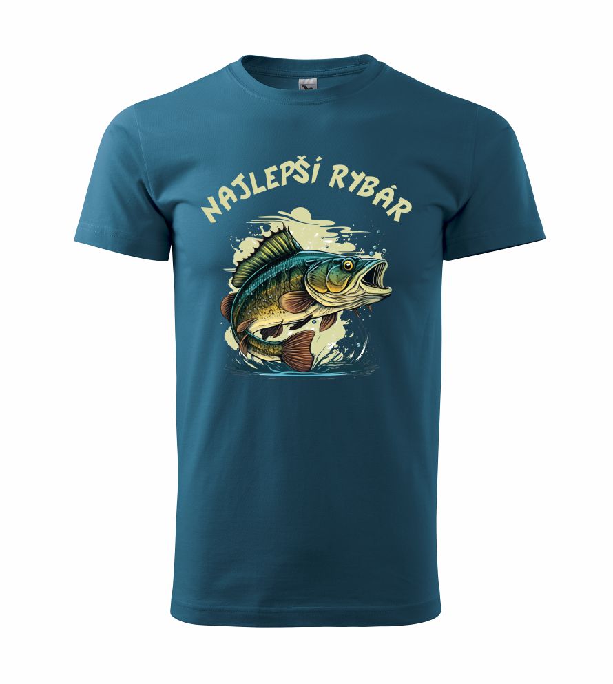 Rybárske tričko Najlepší rybár