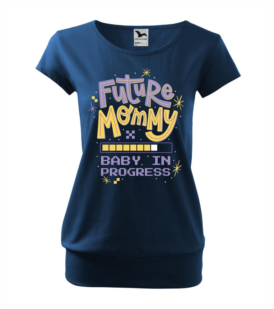 Tehotenské tričko s nápisom Future Mommy