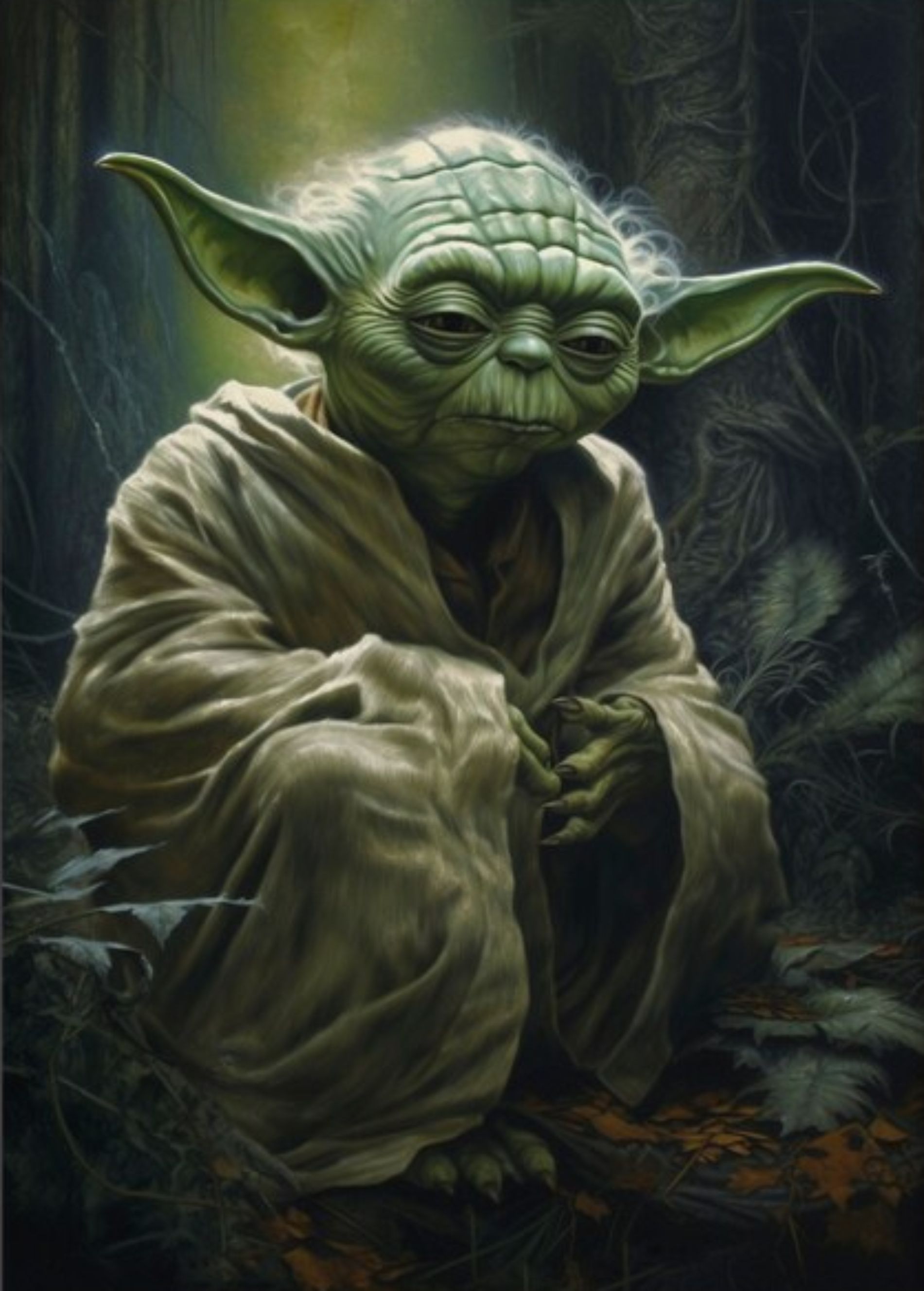Obraz na plátne - Yoda