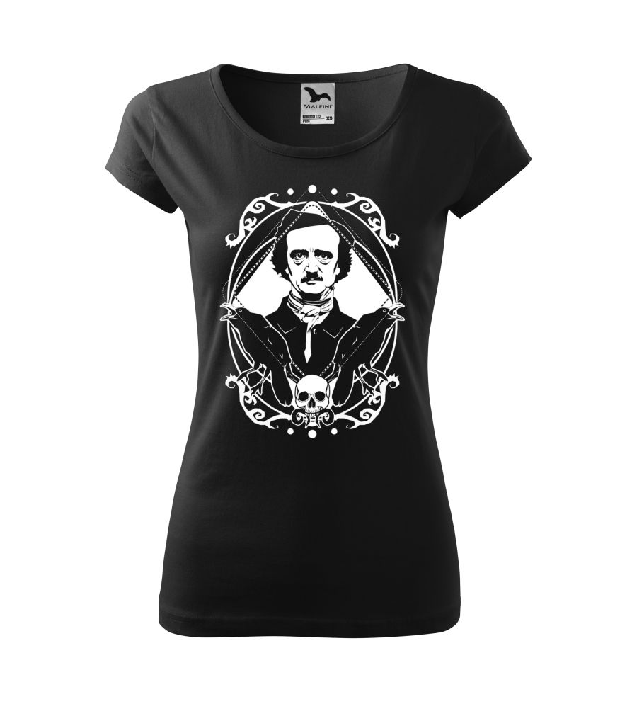 Tričko s potlačou E. A. Poe
