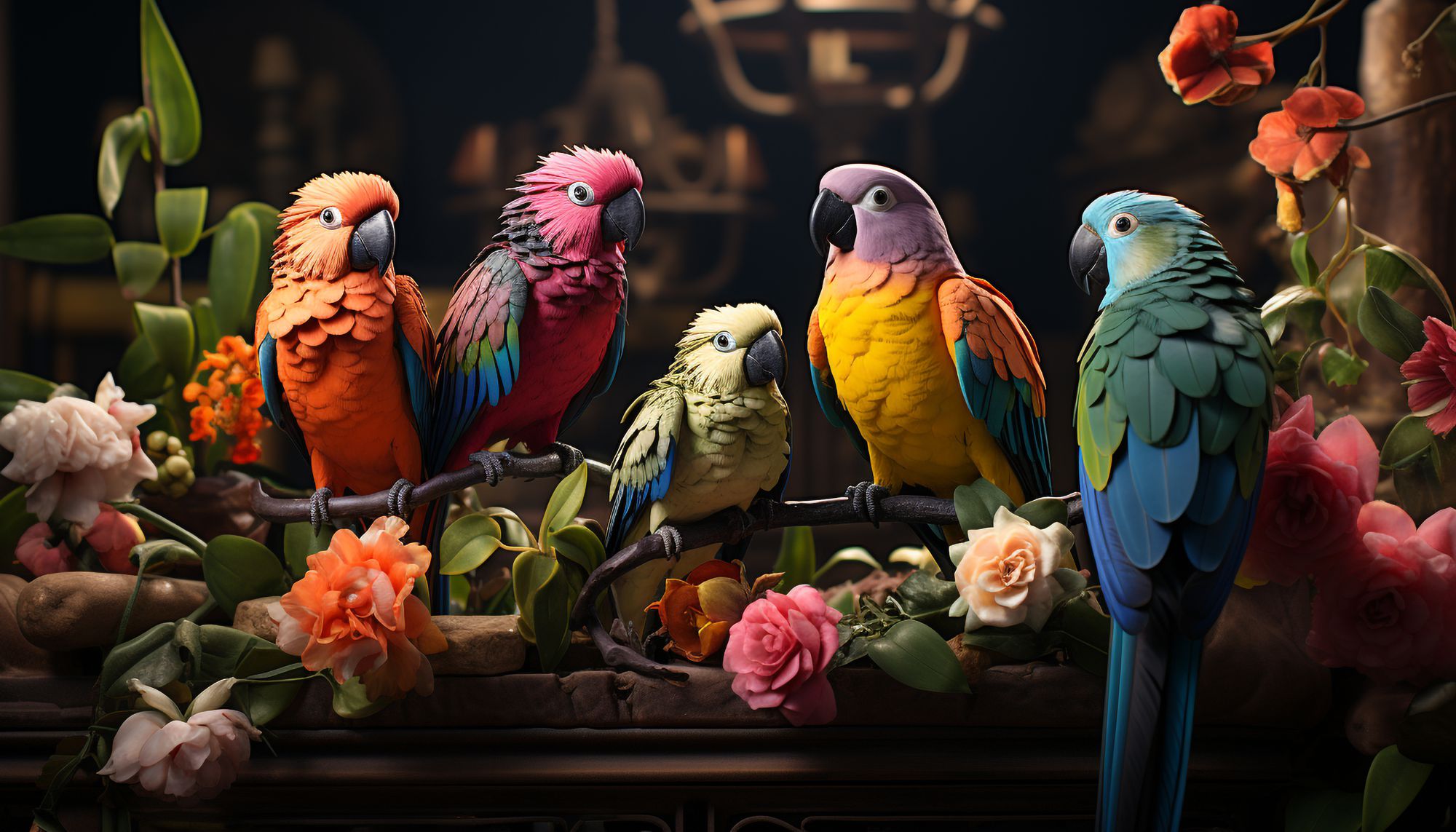 Obraz na plátne - Macaw