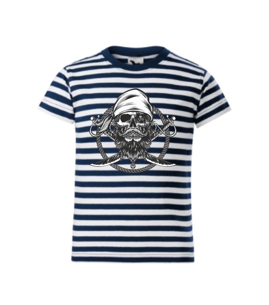 Detské tričko Skull pirate