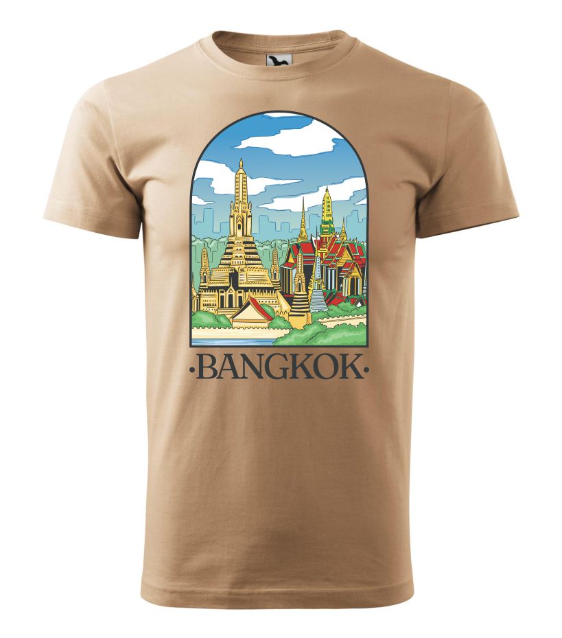 Tričko s potlačou Bangkok