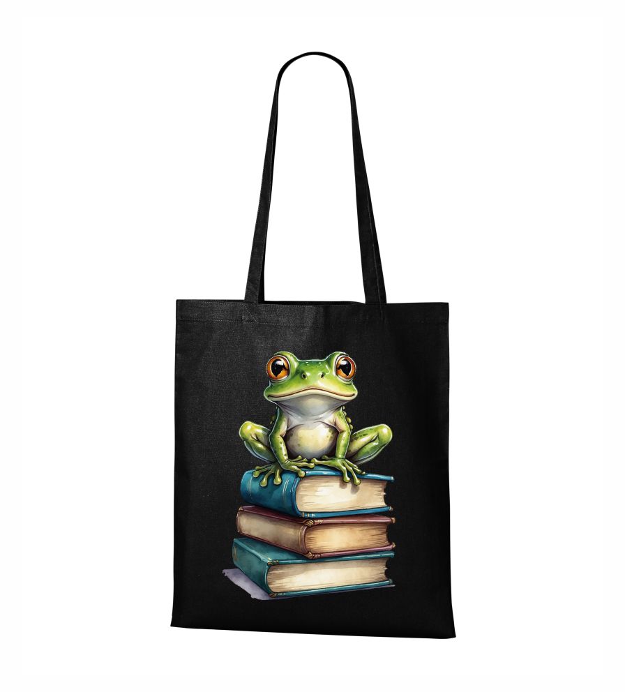 Taška Frog and books