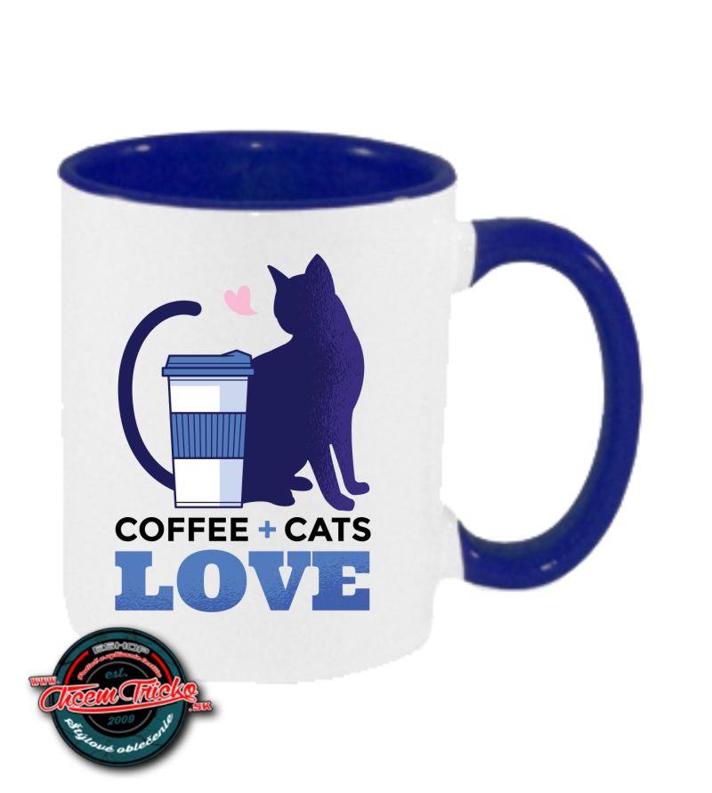Hrnček Coffee and Cat Love