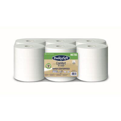 Bulkysoft kotúčové utierky biele Comfort 96705 - 6ks