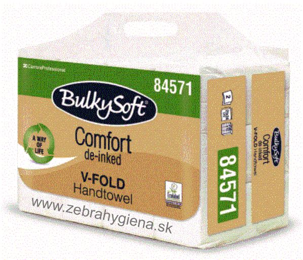 ..V Skladané utierky BulkySoft 84571 2vrs pri odbere od 10 kartónov