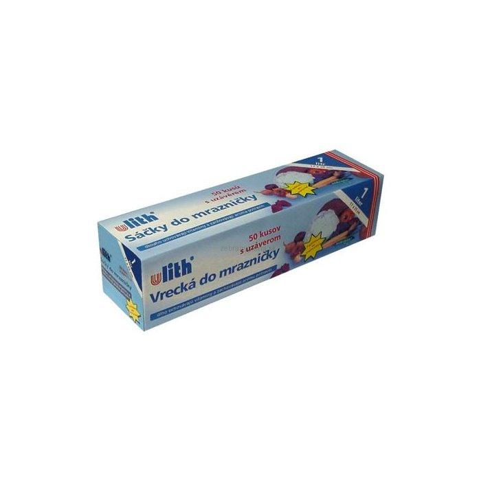 Vrecká do mrazničky 17x25 1liter 50ks