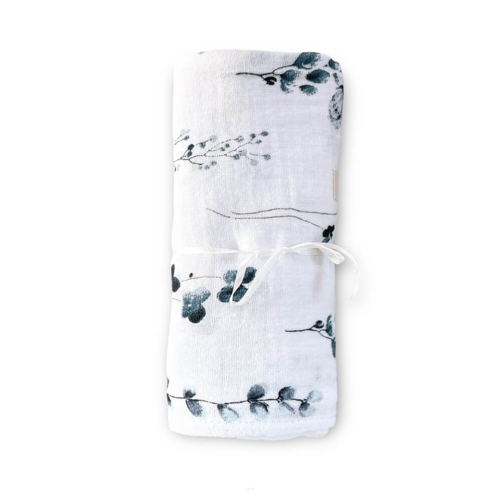 Zavinovacia mušelínová plienka Double Gauze, Butterflies