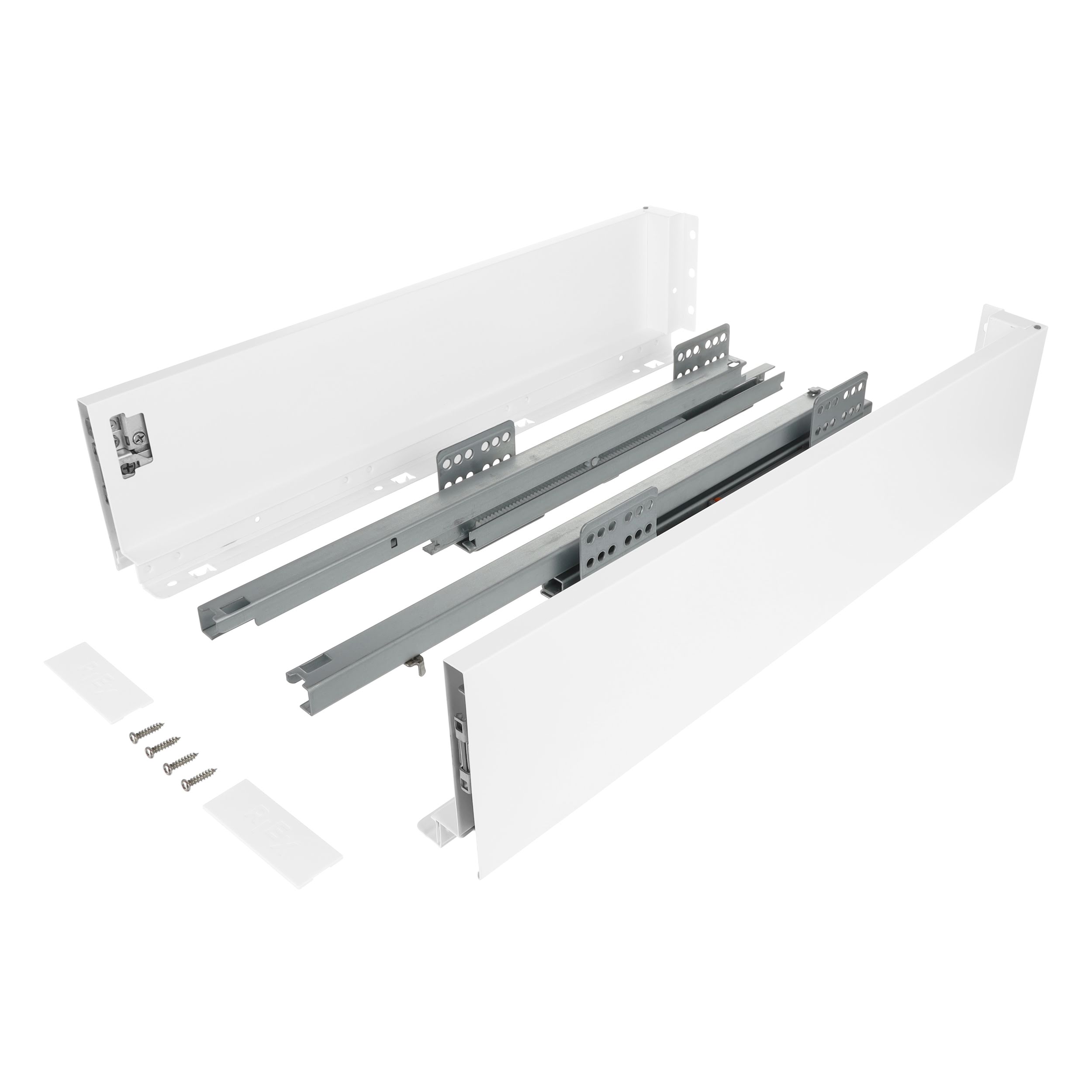 VYS RI Riex ND60/18 1 výsuv s tlmením 300mm C H167 biely 40kg