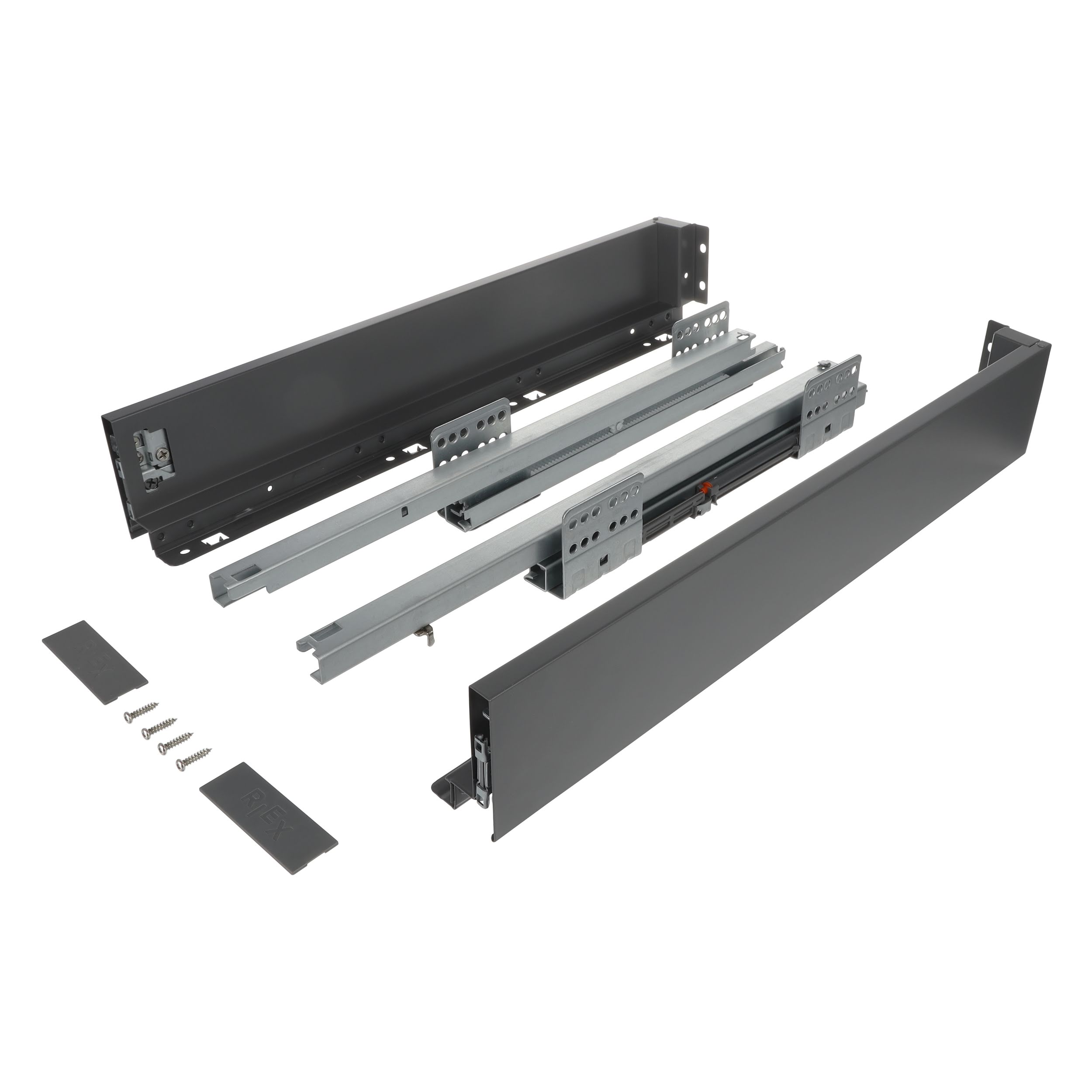 VYS RI Riex ND60 2 výsuv s tlmením 270mm B H116 antracit 40kg