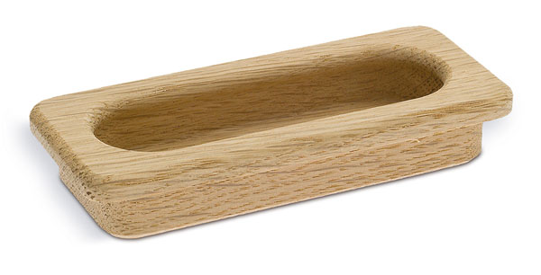 UCH AN 14000 úchytka k zadlabaniu SIRO dub surový M30 110mm