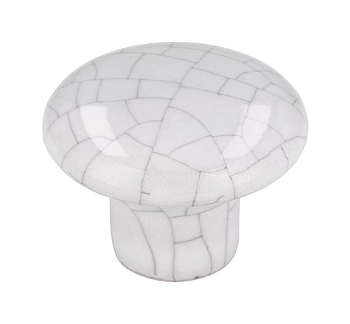 UCH AN 14939 knopka SIRO porcelán biely,crack SP1 ø 33mm
