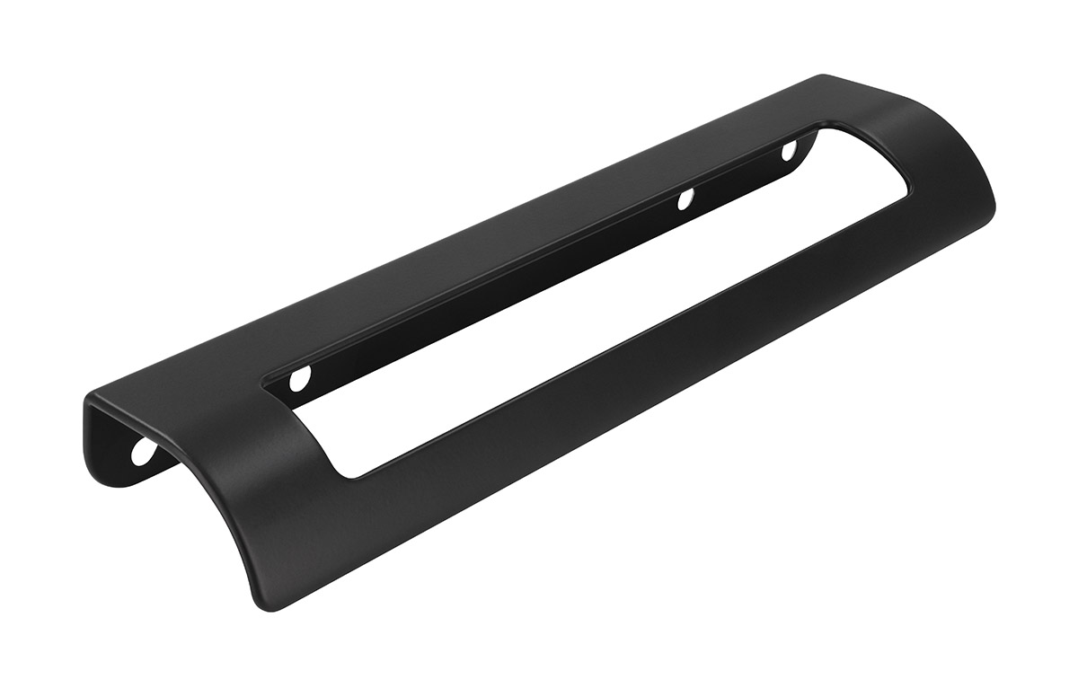 UCH AN 12921 úchytka SIRO čierna mat PB12 160mm