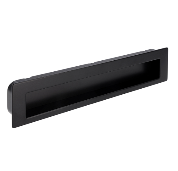 UCH AN 12555 úchytka SIRO čierna mat PB12 k zadlabaniu 160mm