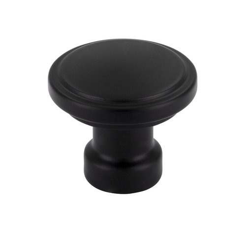 UCH AN 14433 knopka SIRO čierna matná PB12 16mm