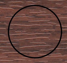 KRY 832 samolepiaca krytka MAHAGÓN 13mm