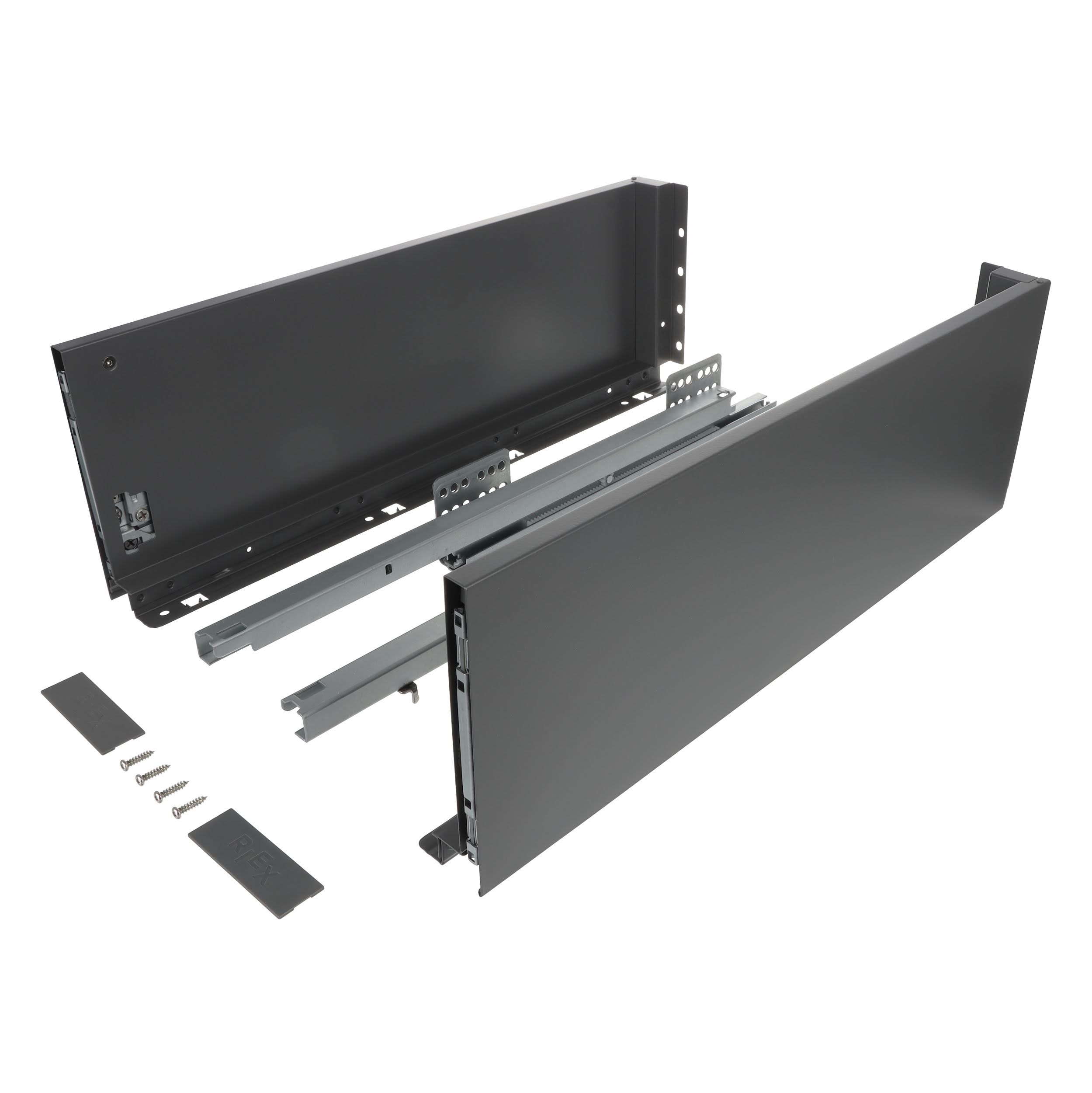VYS RI Riex ND60 2 výsuv s tlmením 350mm C H167 antracit 40kg