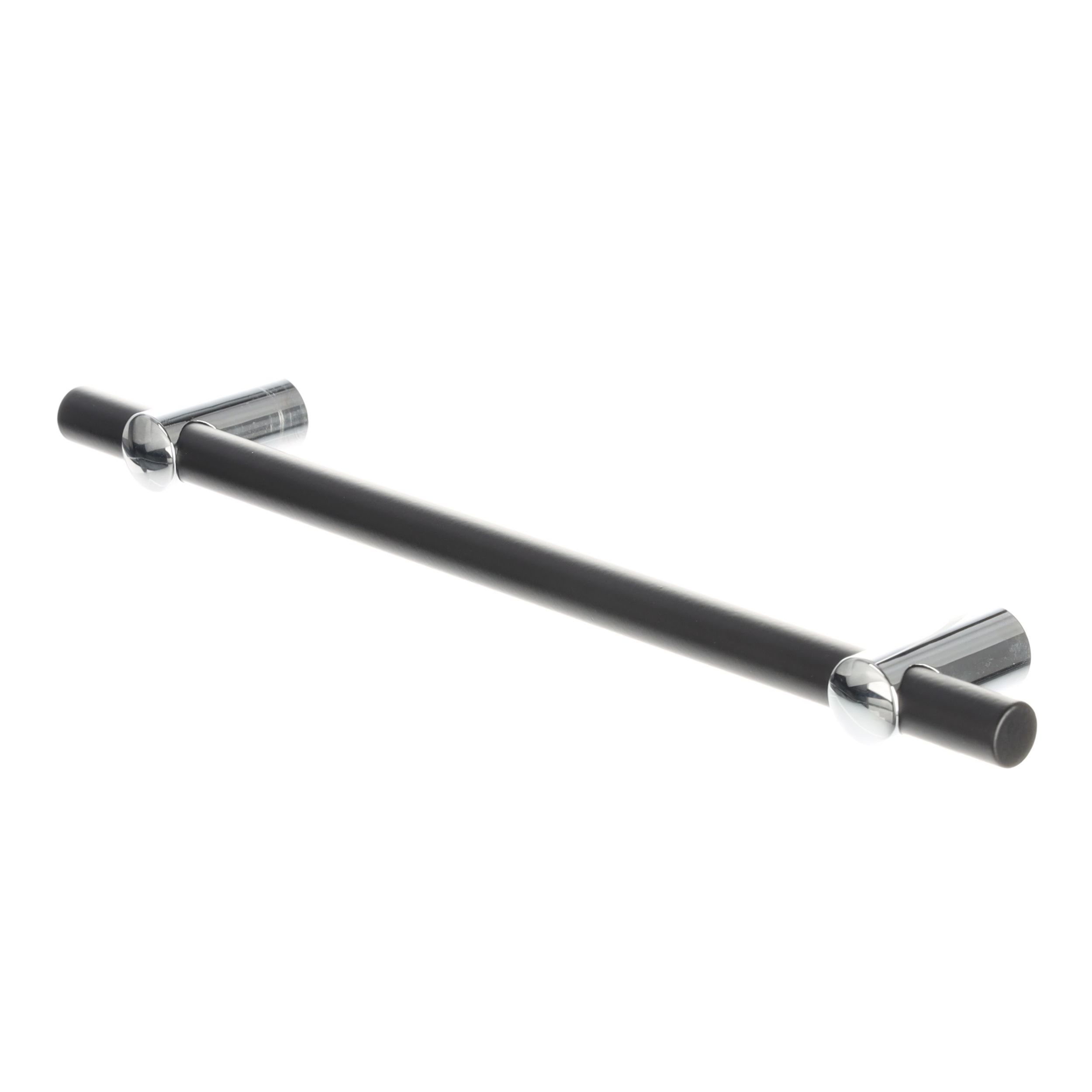 UCH RI Citterio Giulio XH49 úchytka, 1074 mm, lesklý chróm/ matná čierna