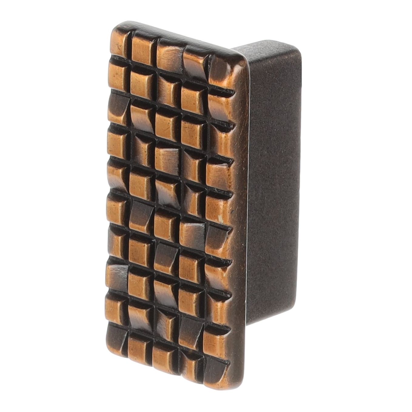 UCH RI Citterio Giulio XR16 knopka, obdĺžnik, 32 mm, brúsený francúzský bronz