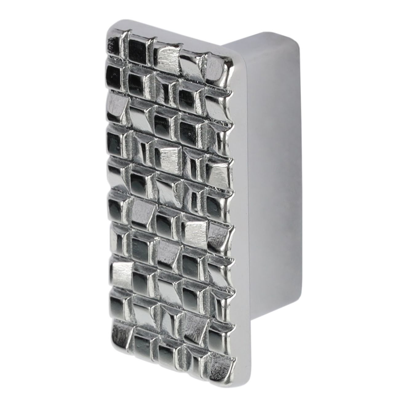 UCH RI Citterio Giulio XR16 knopka, obdĺžnik, 32 mm, lesklý chróm