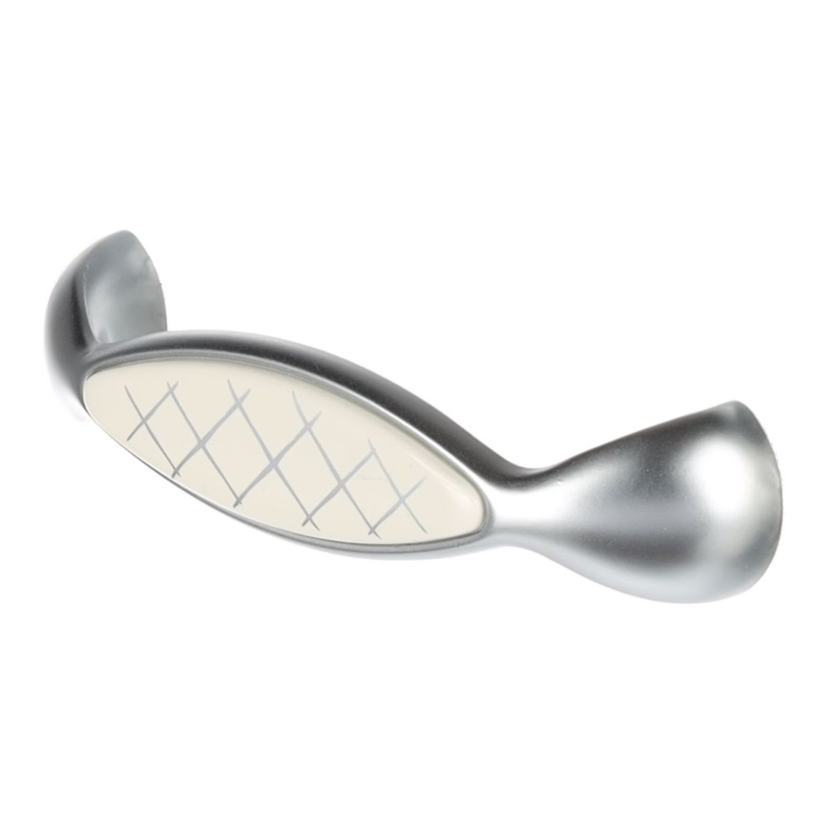 UCH RI Citterio Giulio XR28 úchytka, 96 mm, matný chróm/ porcelán