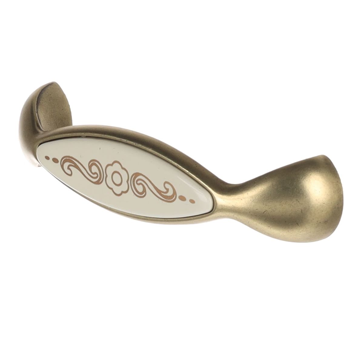 UCH RI Citterio Giulio XR28 úchytka, 96 mm, matný bronz/ porcelán