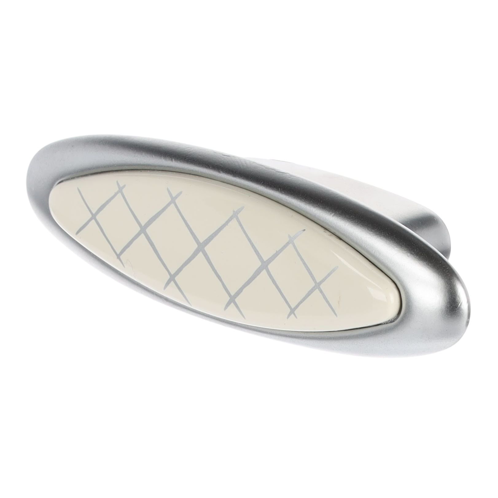 UCH RI Citterio Giulio XR28 knopka, 32 mm, matný chróm/ porcelán