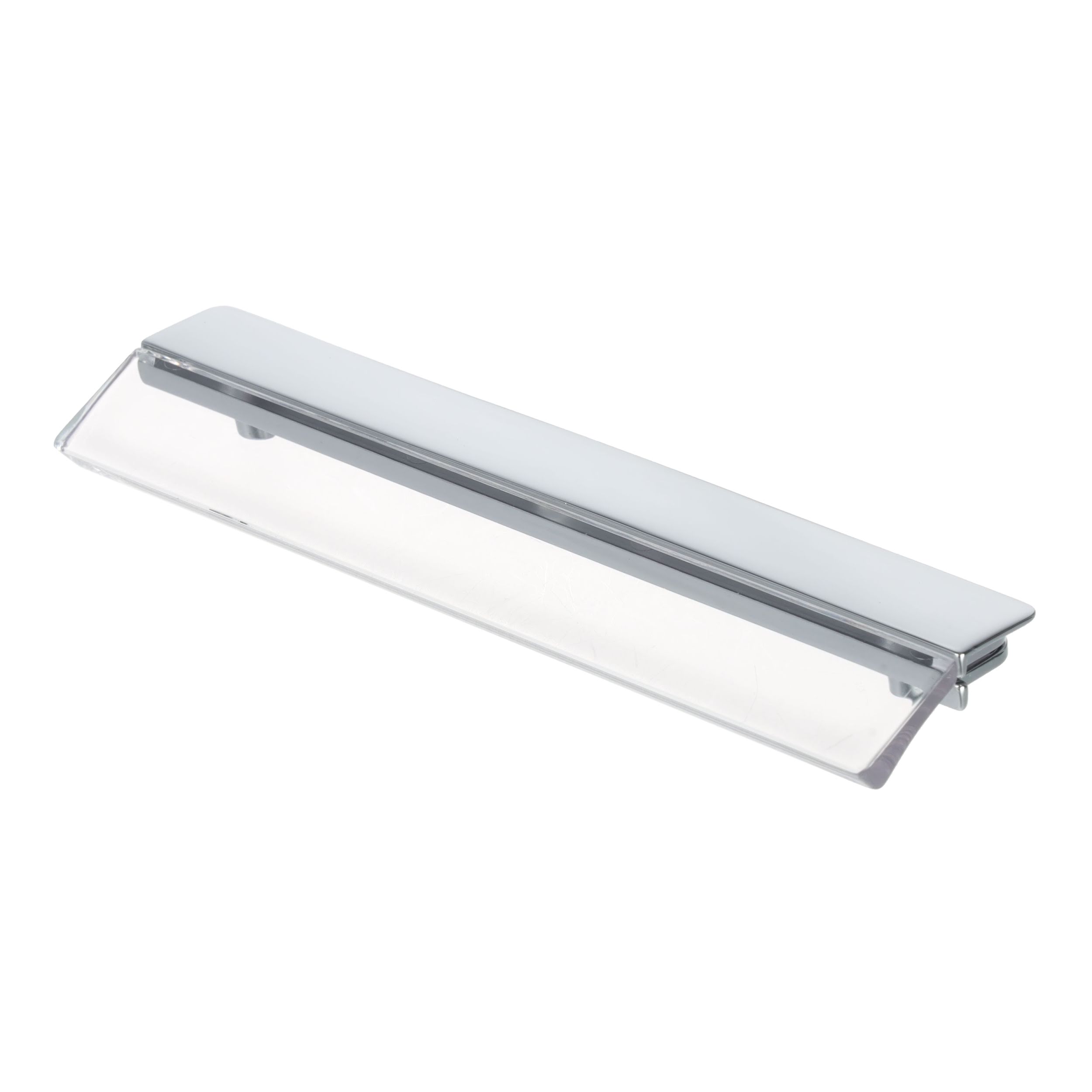 UCH RI Citterio Giulio XD01 úchytka, 128 mm, lesklý chróm/ priesvitný polycarbonát
