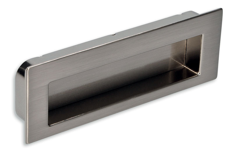 UCH AN 12431 úchytka SIRO nikel jemne brúsený ZN21 ZN81 k zadlabaniu 96mm