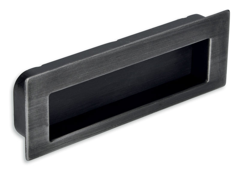 UCH AN 12425 úchytka SIRO železo brúsené ZN75 k zadlabaniu 96mm