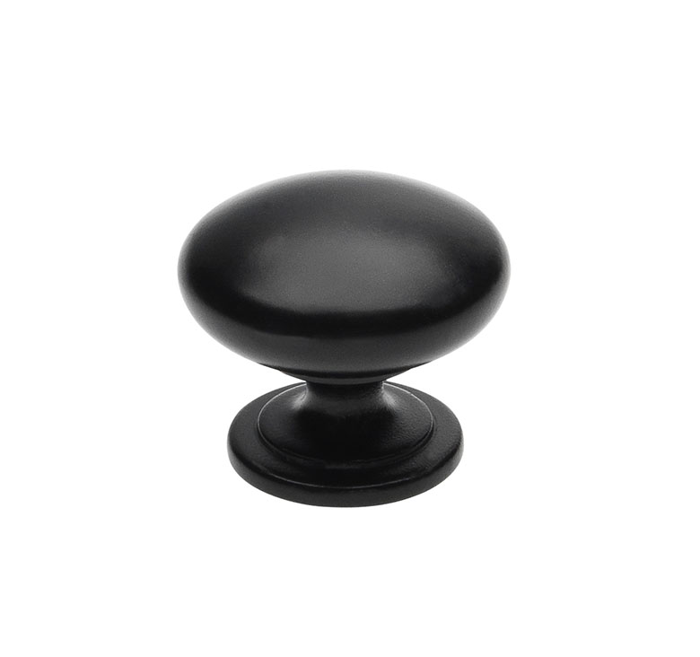 UCH AN 12675 knopka SIRO čierna mat  PB12 ø 33mm