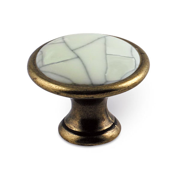 UCH AN 12938 knopka SIRO staromosadz brinýr/porcelán crack ZN48 PC5 ø 29mm