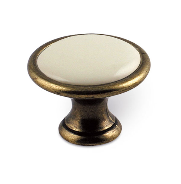 UCH AN 12936 knopka SIRO staromosadz brinýr/porcelán slonová kosť ZN48 PF21 ø 29mm