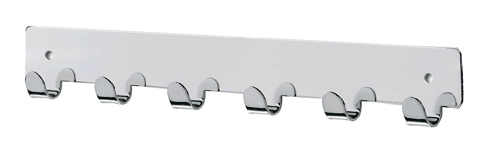 VES AN 12632 vešiaková lišta SIRO chróm lesklý ZN1 210mm