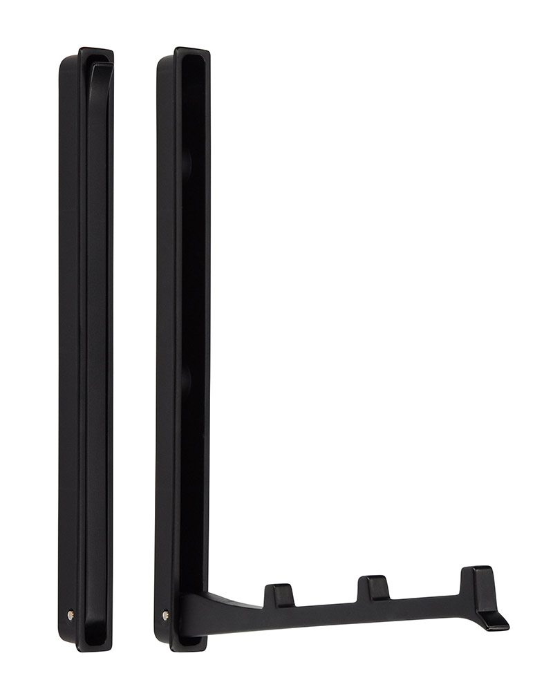 VES AN 14250 vešiak zápustný SIRO čierna mat PB12 177mm