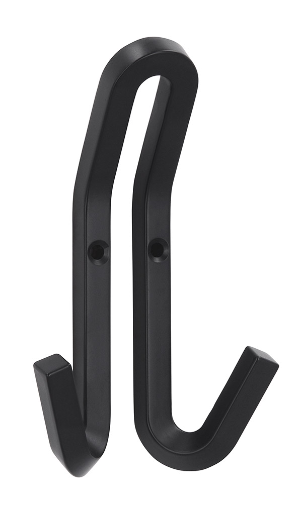 VES AN 12243 vešiak SIRO čierny mat PB12 118mm
