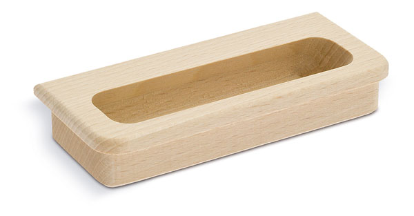 UCH AN 12091 úchytka k zadlabaniu SIRO buk surový M31 105mm