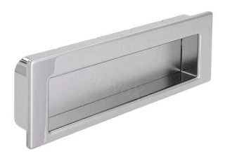 UCH AN 14949 úchytka SIRO chróm lesklý ZN80 k zadlabaniu 146mm