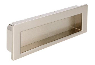 UCH AN 14950 úchytka SIRO nikel jemne brúsený ZN21 k zadlabaniu 146mm