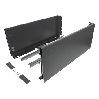 VYS RI Riex ND60/18 2 výsuv s tlmením 450mm D H199 antracit  40kg