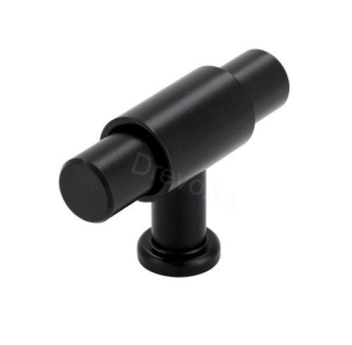 UCH AN 14430 knopka SIRO čierna matná PB12 16mm