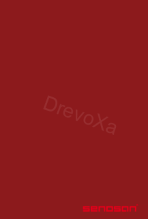 SEN 3362 červená  jednostr. 19x1300x2800mm