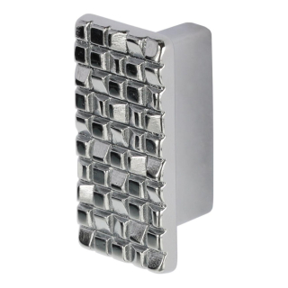 UCH RI Citterio Giulio XR16 knopka, obdĺžnik, 32 mm, lesklý chróm