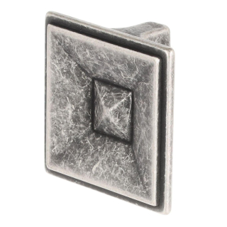UCH RI Citterio Giulio XR26 knopka, veľký, 32 mm, patinovaná strieborna