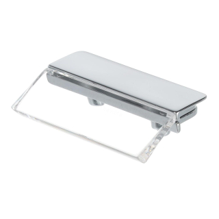 UCH RI Citterio Giulio XD01 úchytka, 32 mm, lesklý chróm/ priesvitný polykarbonát
