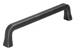 UCH AN 12607 úchytka SIRO  železo čierna patina ZN78 128mm