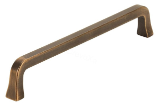 UCH AN 12612 úchytka SIRO mosadz ručne brúsená ZN79 160mm